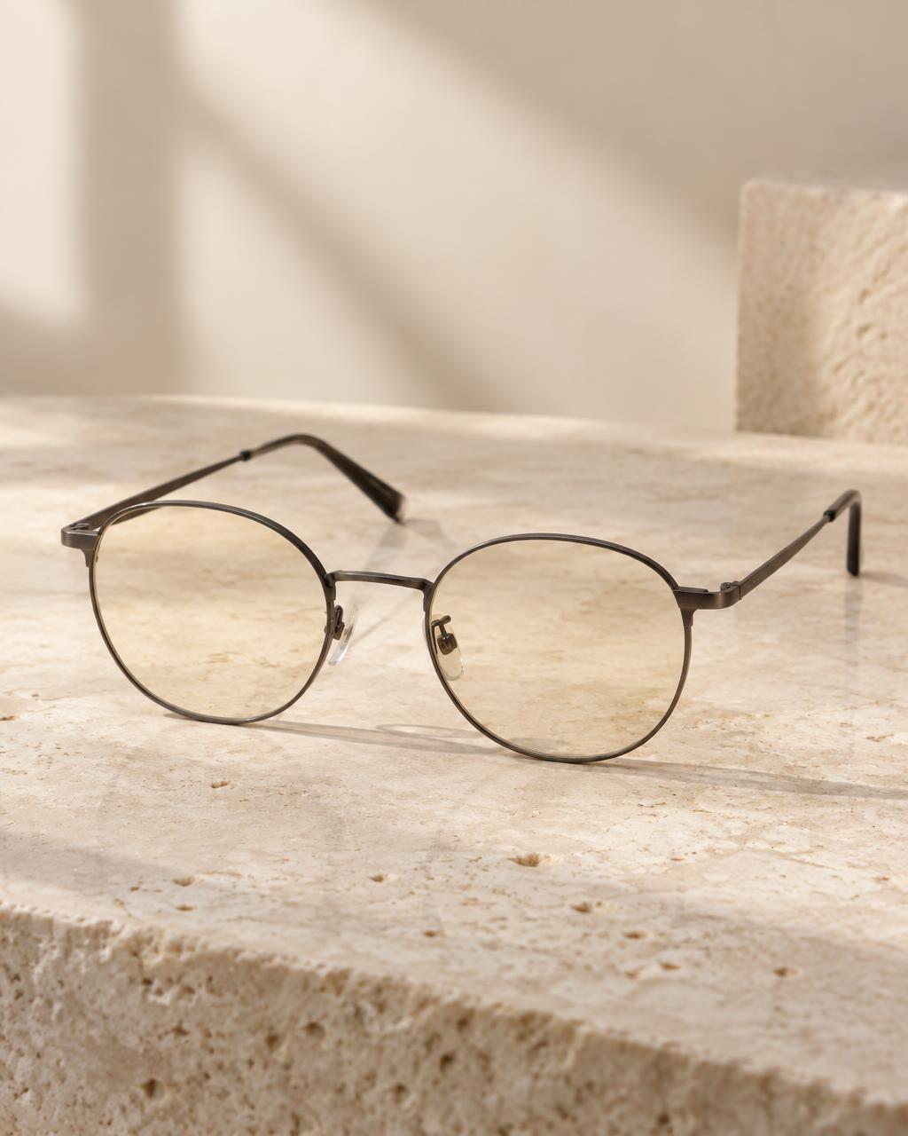 Illustrative concept of Blue-Light Filtering Glasses; product specification unconfirmed