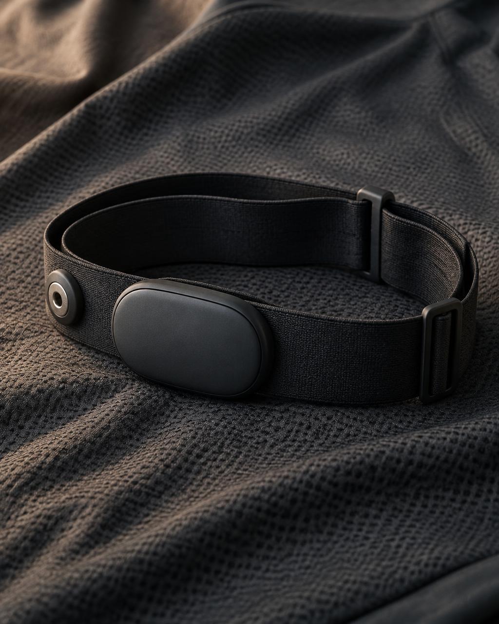 Illustrative concept of Bluetooth Heart-Rate Chest Strap; product specification unconfirmed