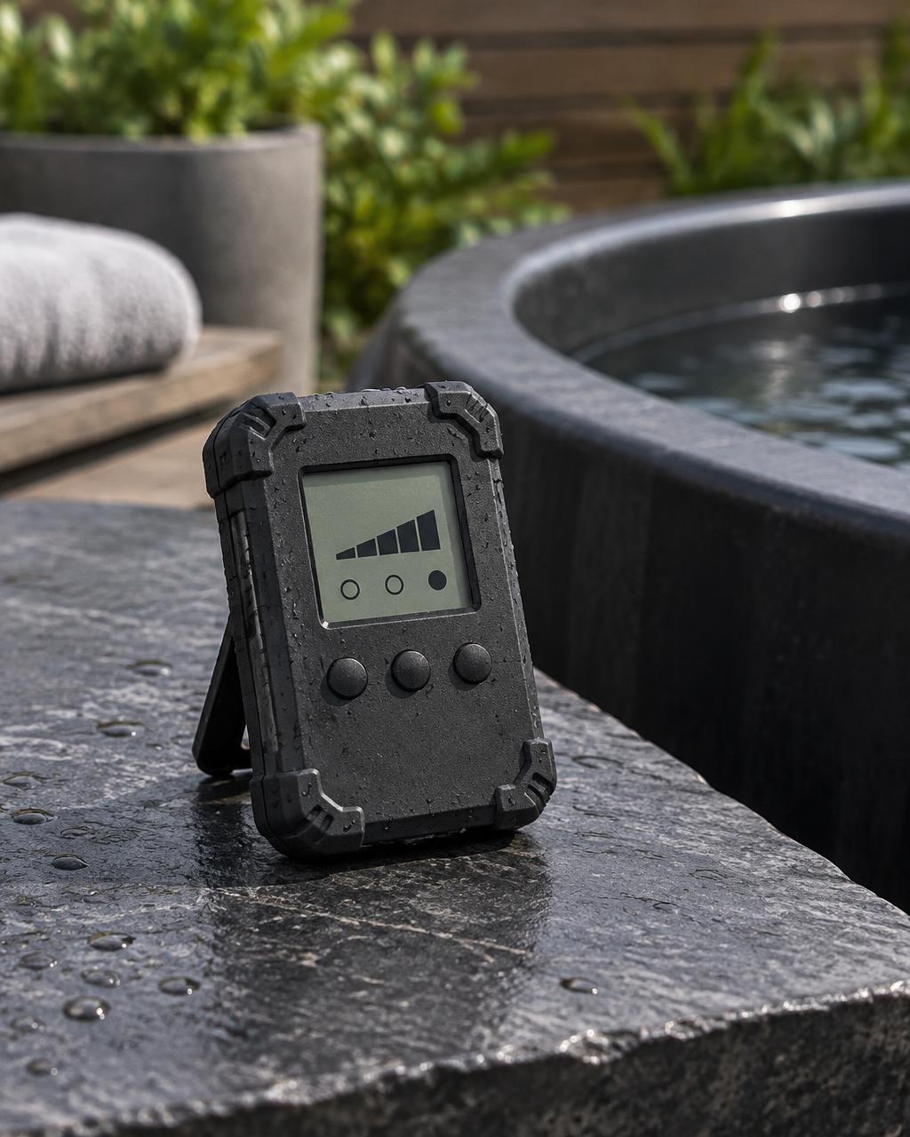 Illustrative concept of Cold Plunge Digital Thermometer & Timer; product specification unconfirmed