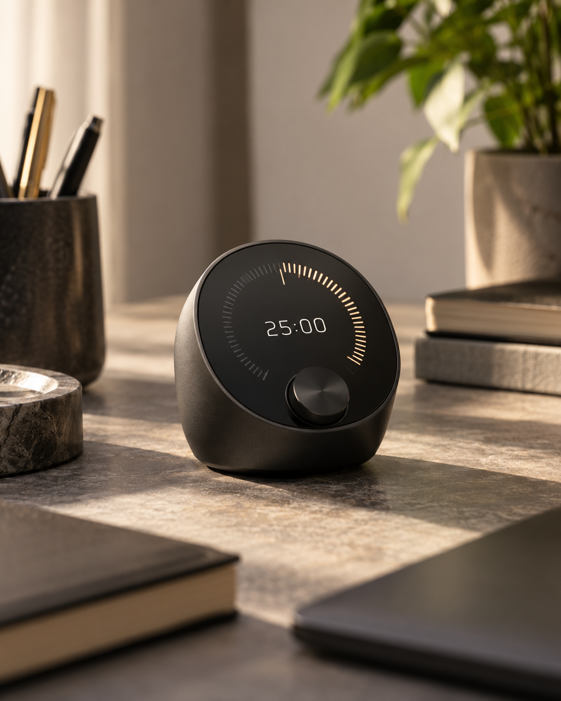 Illustrative concept of Digital Focus Timer; product specification unconfirmed