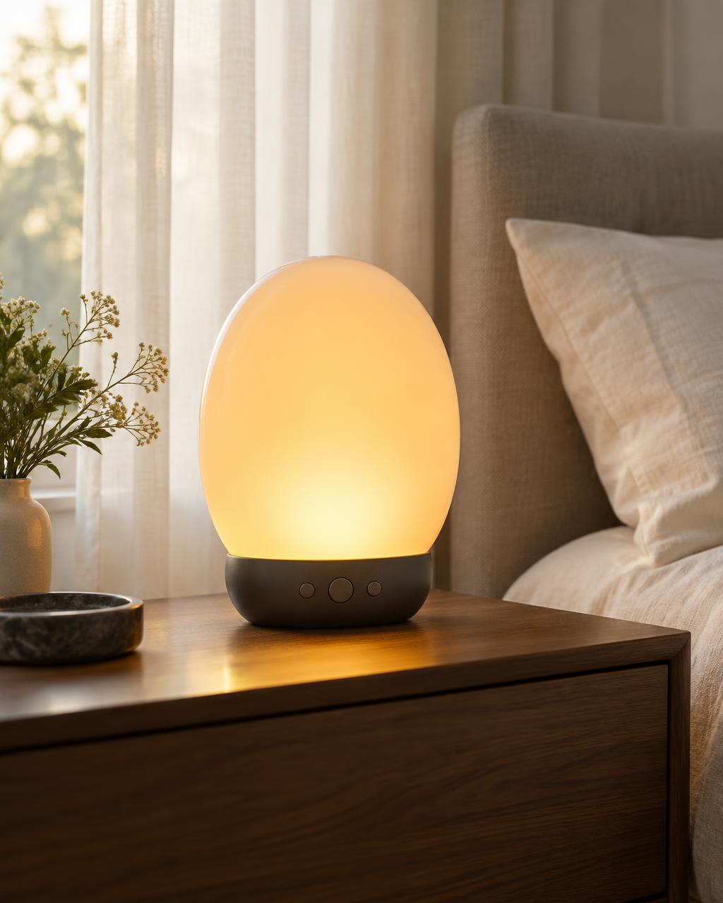 Illustrative concept of Sunrise Simulation Wake-Up Light; product specification unconfirmed